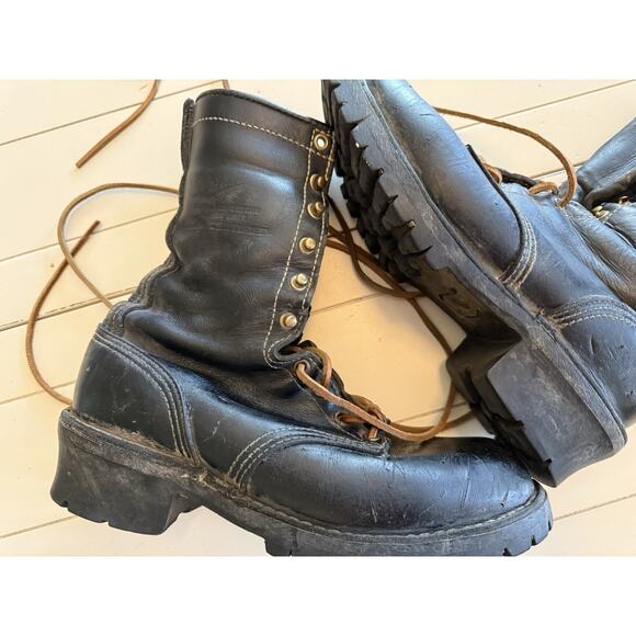 Vintage 2002 Danner Flashpoint Wildland Fire Protective Boots Size 8.5 EE Men main image 4